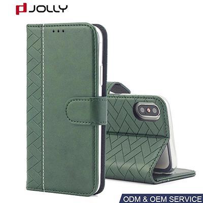 Wallet iPhone X Case, Drop-proof Flip Case