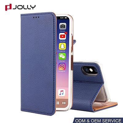 Wallet iPhone X Case, Drop-proof Cell Phone Case