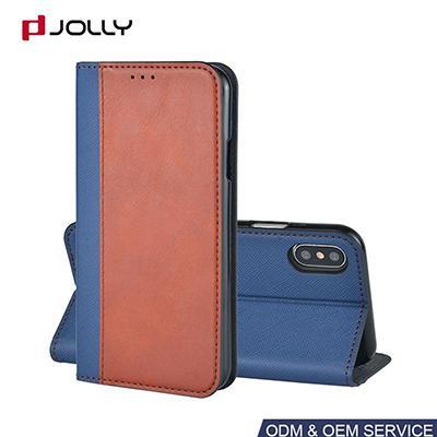 iPhone X Leather Cell Phone Case