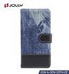 Denim Fabric Card Slot Wallet Cell Phone Case for Huawei P10 Lite