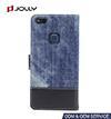 Denim Fabric Card Slot Wallet Cell Phone Case for Huawei P10 Lite