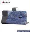 Denim Fabric Card Slot Wallet Cell Phone Case for Huawei P10 Lite