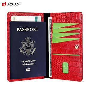 PU Leather Passport Holder