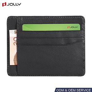 Black Genuine Leather Card Holder