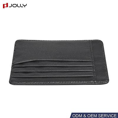 Black Genuine Leather Card Holder