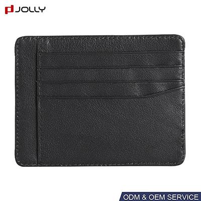 Black Genuine Leather Card Holder